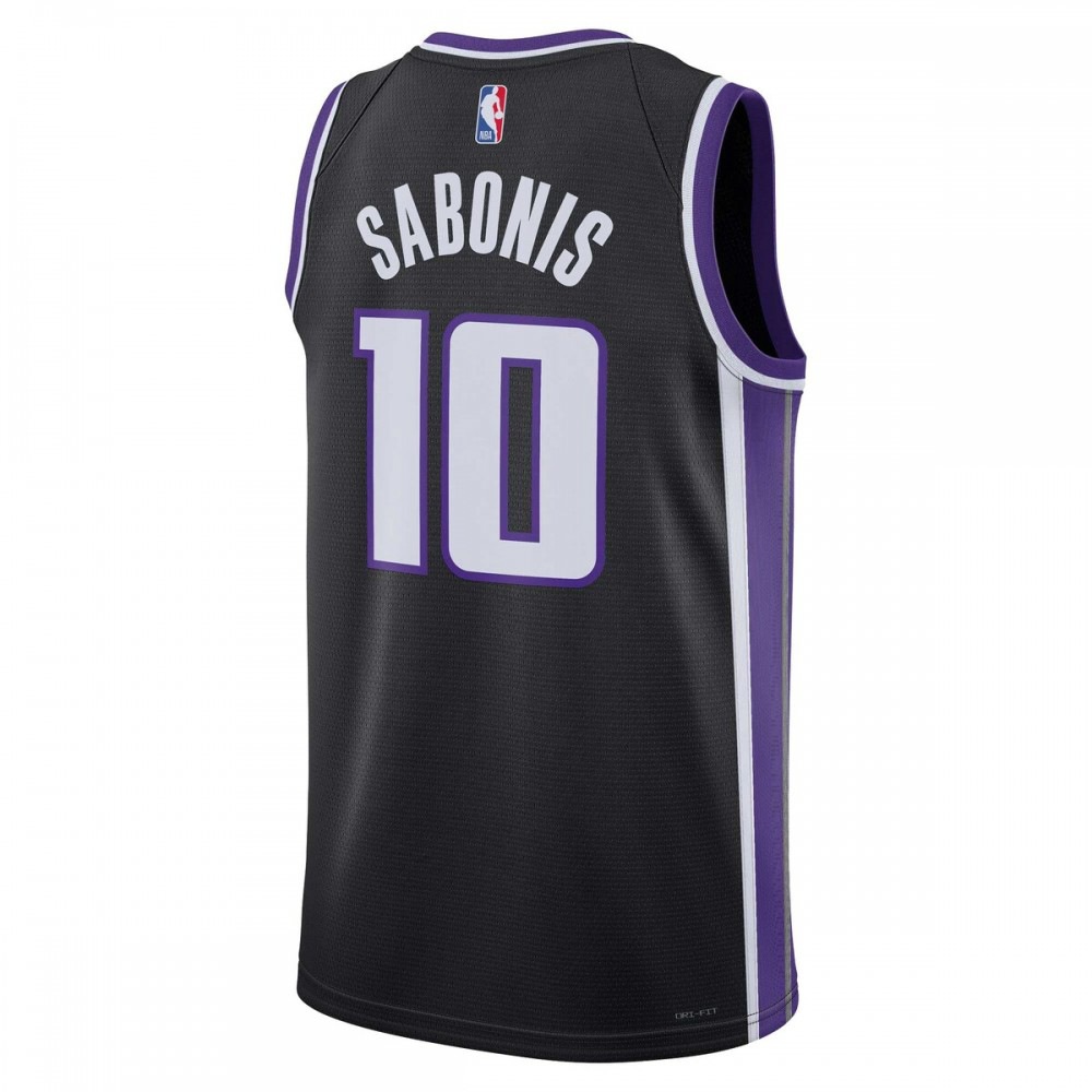 Domantas Sabonis Sacramento Kings Unisex Swingman Jersey - Icon Edition - Black-Pro Kit Vault | Brand New 26/27 Sports Jerseys